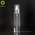 Cosmetic transparent pump bottle 100ml spray bottle nozzle for foundation